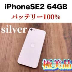 11iPhoneSE第二世代ホワイト64GB SIMフリー本体のサムネイル
