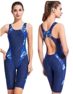 大人気 4XL 競泳水着 フィットネス スイムウエアトレーニング 帽子付のサムネイル
