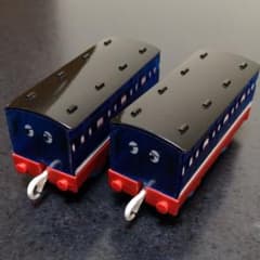 プラレール 機関車トーマス アニー クリアカラー プラレール博 限定品 2両のサムネイル