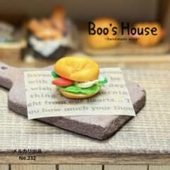 Thumbnail of ミニチュアパン ベーグルサンド ハンドメイド ＊カフェ風