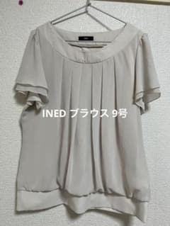 INED イネド 半袖 ブラウス 9号のサムネイル