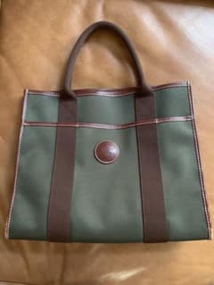 ヨシノリ様専用　美品！　ハンティングワールド　ロゴ　ハンドバッグのサムネイル