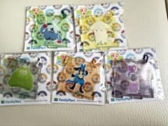ファミマ ぽこあポケモンアクリルキーホルダー 5種セットのサムネイル