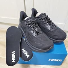 HOKA CLIFTON 10 WIDE 26cm ブラック(試し履きのみ) - メルカリ