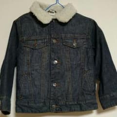 値下げ♡ＧＡＰ 130 ストームライダー ボア デニム ジャケット Gジャンのサムネイル