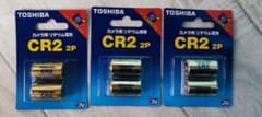 CR2 G 2P 3V リチウム電池 東芝 TOSHIBA カメラ用のサムネイル