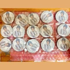 ツイステ ディズニー100 グリッター缶バッジ プラチナジャケット