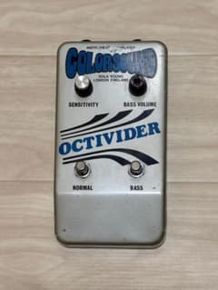 COLORSOUND OCTIVIDER ベースエフェクター 1973年製 COLORSOUND OCTIVIDER ベースエフェクター 1973年製 - メルカリ