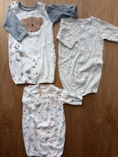 ベビー服 ツーウェイオール カバーオール 3枚セット 50～70サイズのサムネイル