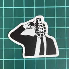 バンクシー風デザインシールのサムネイル