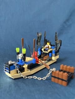 LEGO 3050 赤ニンジャのボートのサムネイル