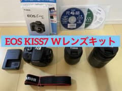 キャノン canon kiss x7 標準&望遠ダブルレンズセットのサムネイル