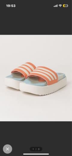 新品　adidas アクアレッタ　マリメッコ　23.5のサムネイル