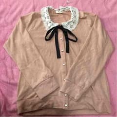 あやぷりん様専用♡3L 襟付きカーディガンのサムネイル