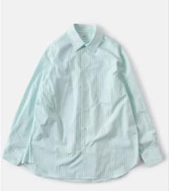 LOEFF ロエフ コットン ブロード レギュラーカラー シャツ（ライム） LOEFF ロエフ コットン ブロード レギュラーカラー シャツ（ライム