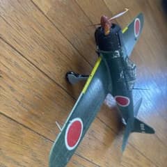 零式艦上戦闘機 1／32 完成品　モーター入不動のサムネイル
