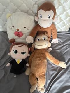 스미코구라시 보스베이비 호기심의 조지 봉제인형 세트 정리 판매