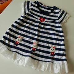 A4family様専用【90】ミキハウス チュニックのサムネイル