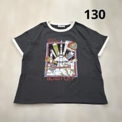 Little WEEKEND 130 ロケット柄 Tシャツ 1のサムネイル