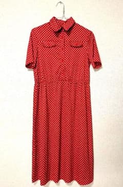 【4月30日まで】古着　レトロワンピースのサムネイル