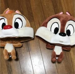 ディズニー チップ デール 被り物のサムネイル