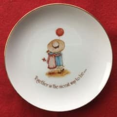 飾皿 米国 アンティークモール購入 陶磁器 プレート ラスティング