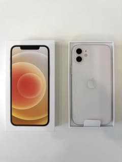 SIMフリーApple iPhone 12 本体 ホワイト 256GB 背面割れ - メルカリ