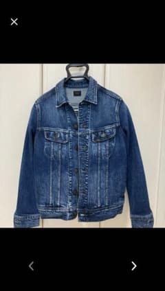 ナノユニバース　Lee別注　デニムジャケット　ストレッチ　美品　Sのサムネイル