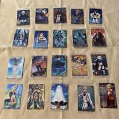 アニメキャラクターカードセット 24枚のサムネイル