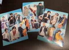 SixTONES シングル特典クリアファイル 7枚セットのサムネイル