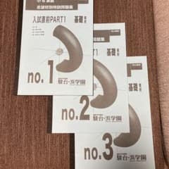 駿台浜学園　小6 算数　入試直前基礎教材I〜Ⅲのサムネイル