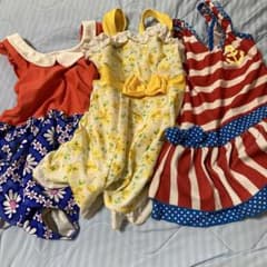 女の子用 水着 3点セット 110cmのサムネイル