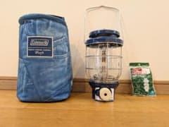 【美品】コールマン インディゴレーベル ノーススター2500 予備マントル付 美品】コールマン インディゴレーベル ノーススター2500 予備マントル