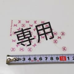 【専用】バタフライシステム　ステッカー　④のサムネイル