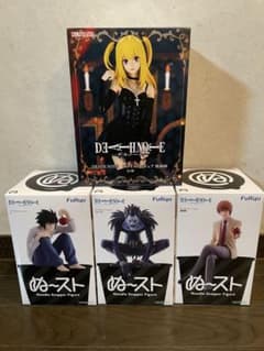 DEATH NOTE 피규어 야가미즈키 류크 L 야카이 모래 총 4체 2