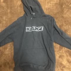 XLARGE プルオーバーパーカー ブラックのサムネイル