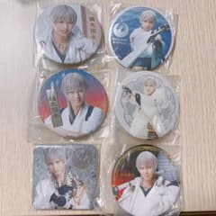 ミュージカル刀剣乱舞 刀ミュ 鶴丸国永 缶バッジ 6点セットのサムネイル