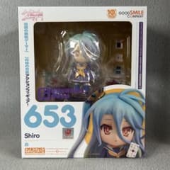 신품 미개봉 넨도로이드 화이트 Shiro 653 노게임·노라이프