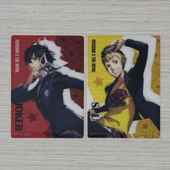 コンプ　ペルソナ5 ザ・ロイヤル　ブロマイド　ペルソナ　雨宮蓮　坂本竜司　高巻杏 ペルソナ5 ダイソー コレクションカード ジョーカー 雨宮蓮 スカル