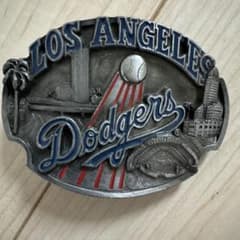K*G様 Los Angeles Dodgers 限定版 ベルトバックル K*G様 Los Angeles Dodgers 限定版 ベルトバックル - メルカリ