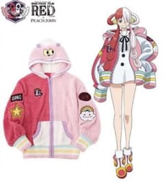 ワンピース　ウタ　パーカー　新品未開封のサムネイル