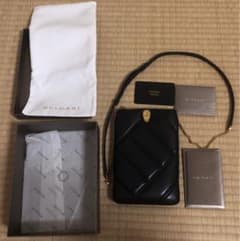 ブルガリ セルペンティ カボション フォンショルダー バッグ スマホ