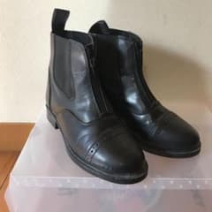 【専用】　　乗馬用　ショートブーツ　黒のサムネイル