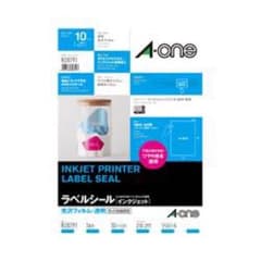 A-one フィルムラベルシール(光沢・透明)のサムネイル