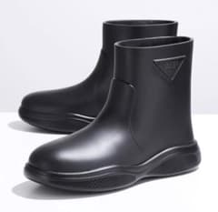 ⭐︎プラダレインブーツ PRADA プラダ レインブーツ メンズ 41サイズ - メルカリ