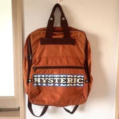 希少 HYSTERIC ヒステリックグラマー ロゴ入り バックパック Y2K 希少 HYSTERIC ヒステリックグラマー ロゴ入り バックパック Y2K