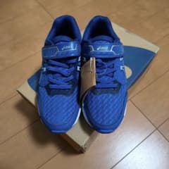asics キッズ スニーカー ブルーのサムネイル