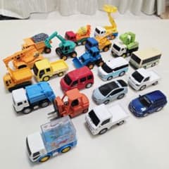 マルカ ドライブタウン ミニカー 大量セット　30台 20台】マルカ ドライブタウン ミニカー 大量セット まとめ売り 働く車