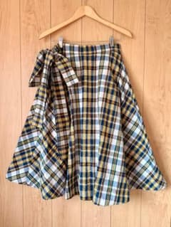 【UNIQLO × JW ANDERSON】パッチワーク フレアスカート Lのサムネイル