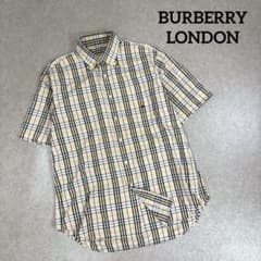 BURBERRY LONDON ビッグサイズ ボタンダウン ノバチェック シャツ